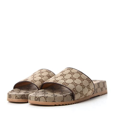 mens gucci gg slides|Gucci slides men real.